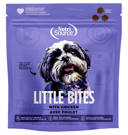 NutriSource - Little Bites 6oz - Variétés de Saveurs NutriSource