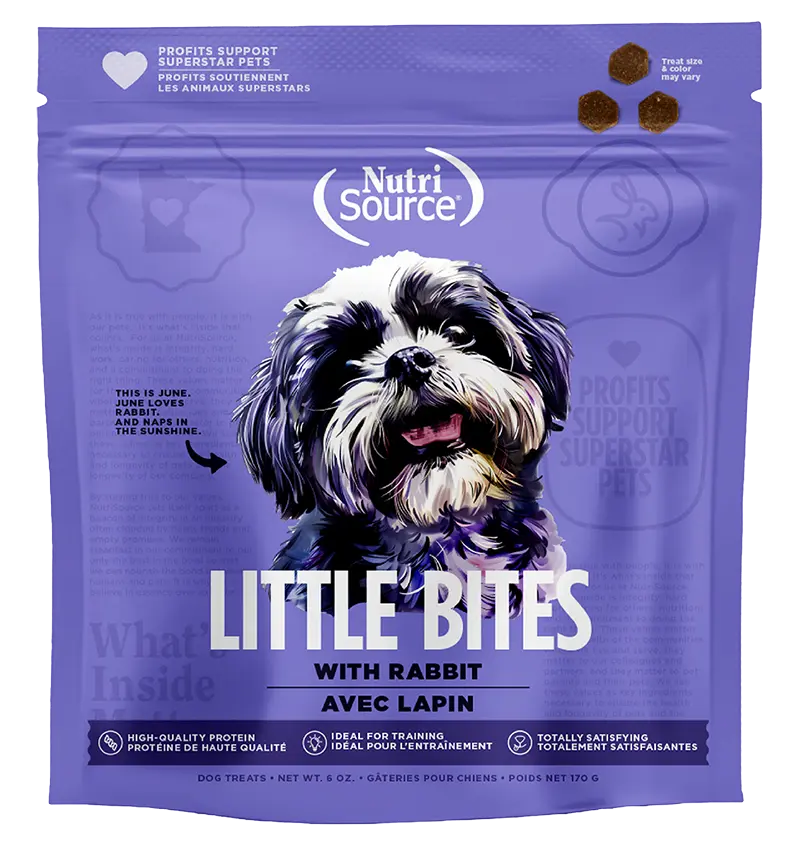 NutriSource - Little Bites 6oz - Variétés de Saveurs NutriSource