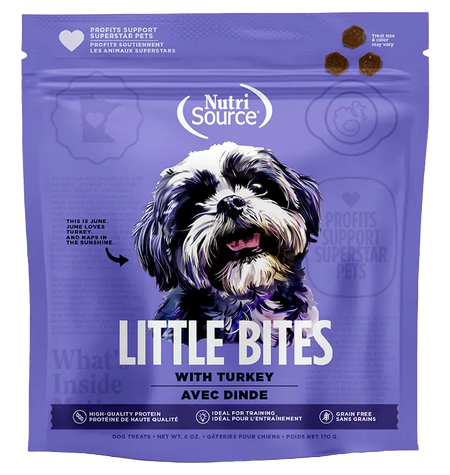 NutriSource - Little Bites 6oz - Variétés de Saveurs NutriSource