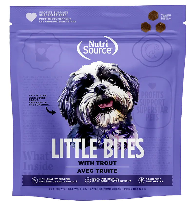 NutriSource - Little Bites 6oz - Variétés de Saveurs NutriSource