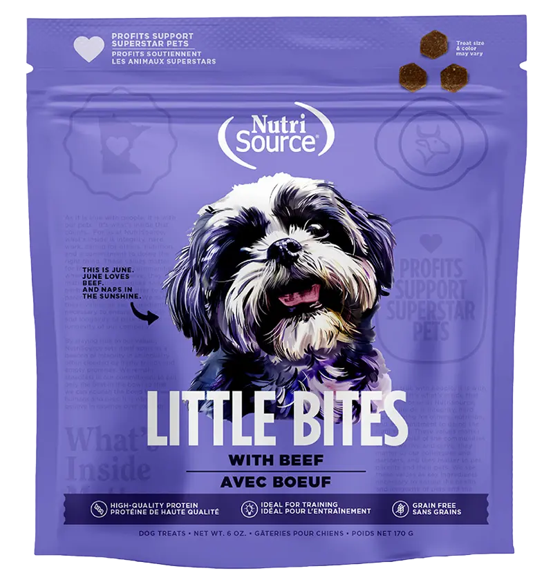 NutriSource - Little Bites 6oz - Variétés de Saveurs NutriSource