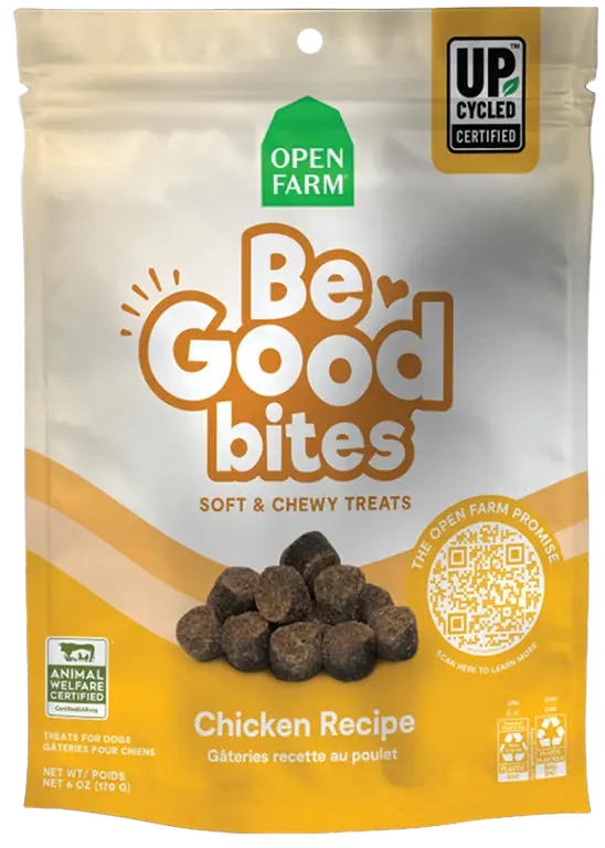 Open Farm - Be Good Bites - Variétés de Viande et Plantes pour Animaux Open Farm