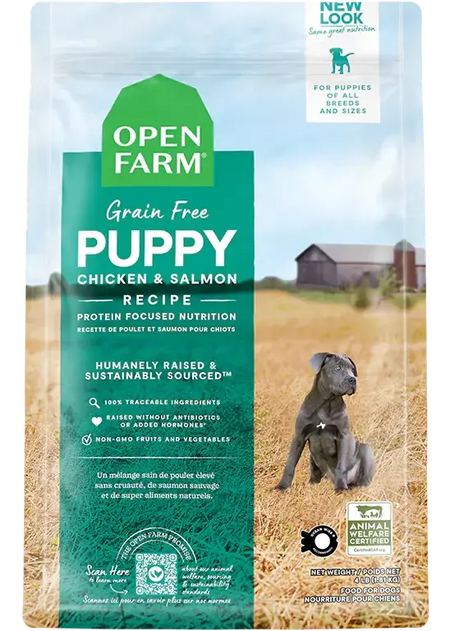 Open Farm - Croquettes pour Chiots sans Céréales Open Farm