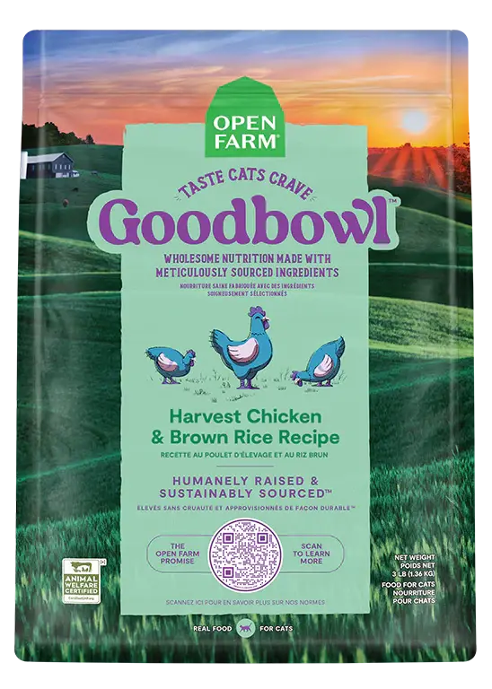 Open Farm Goodbowl - Croquettes pour chat - Livora