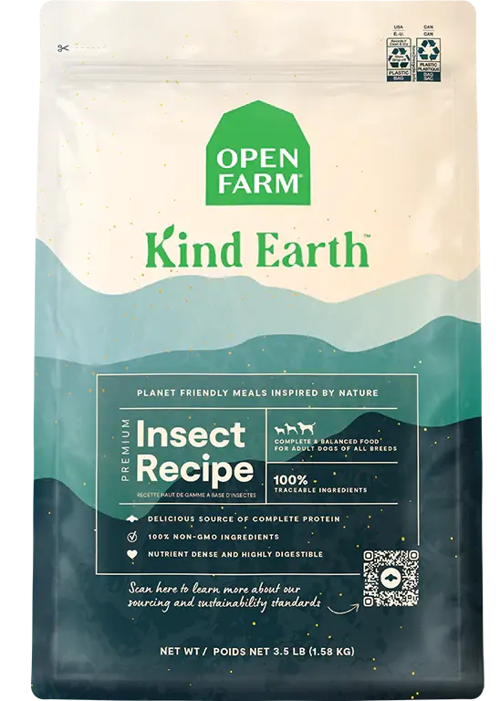 Open Farm - Kind Earth Croquettes aux Insectes Open Farm