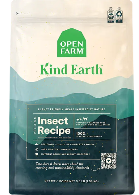 Open Farm - Kind Earth Croquettes aux Insectes Open Farm