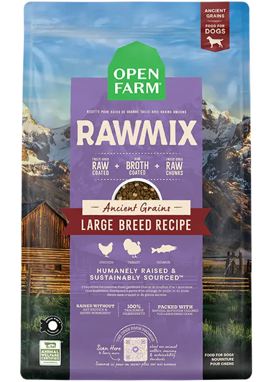 Open Farm - Rawmix Croquettes Grain Ancien - Variétés de Saveur Open Farm