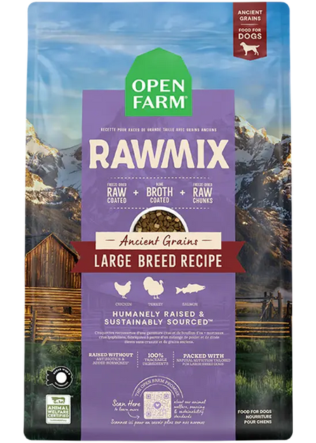 Open Farm - Rawmix Croquettes Grain Ancien - Variétés de Saveur Open Farm