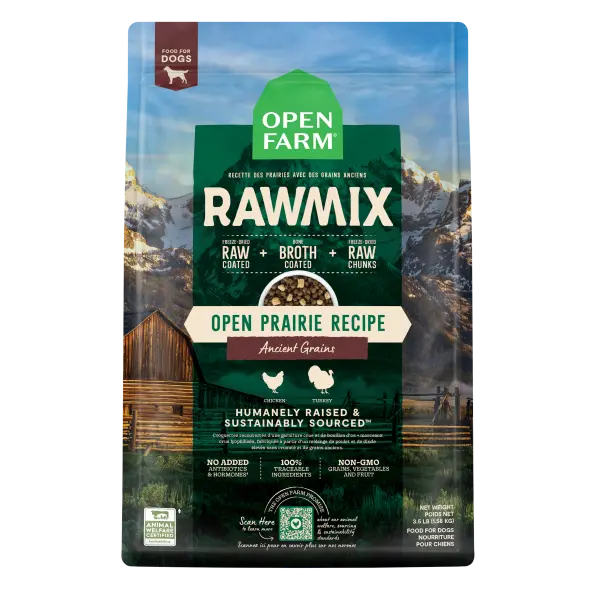 Open Farm - Rawmix Croquettes Grain Ancien - Variétés de Saveur Open Farm