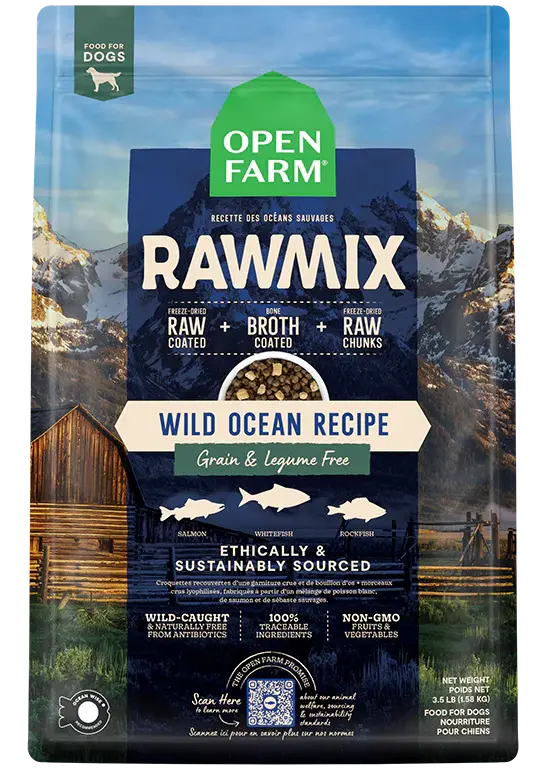 Open Farm - Rawmix Croquettes Sans Grains pour Chiens Open Farm