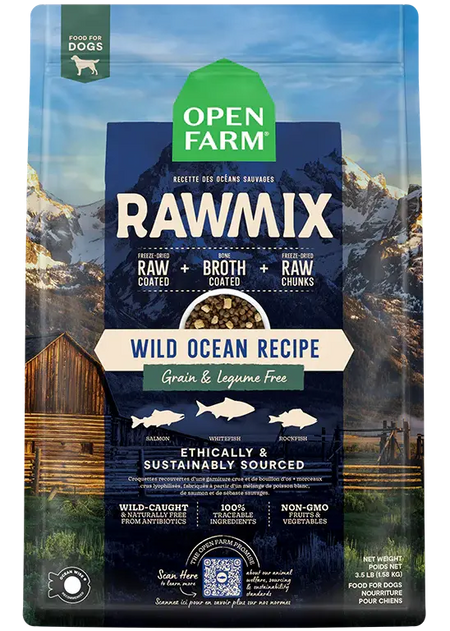 Open Farm - Rawmix Croquettes Sans Grains pour Chiens Open Farm