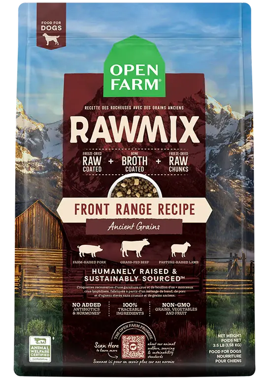 Open Farm - Rawmix Croquettes Sans Grains pour Chiens Open Farm