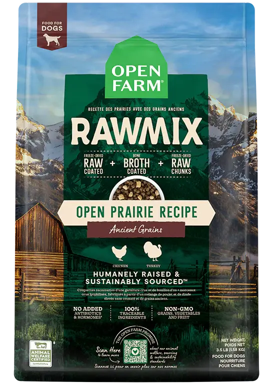 Open Farm - Rawmix Croquettes Sans Grains pour Chiens Open Farm