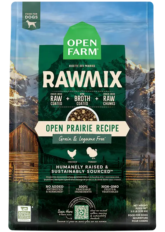 Open Farm - Rawmix Croquettes Sans Grains pour Chiens Open Farm