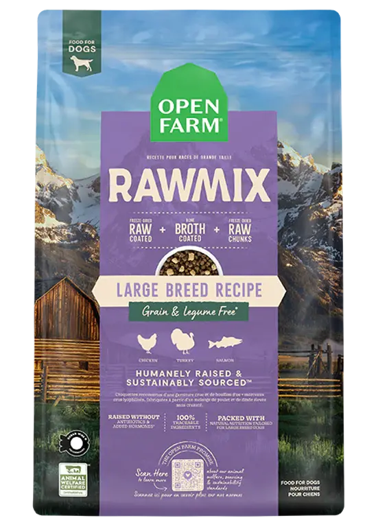 Open Farm - Rawmix Croquettes Sans Grains pour Chiens Open Farm