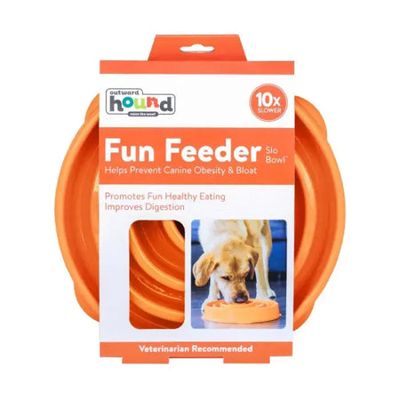 Outward Hound Fun Feeder - Mangeoire Amusante Bol ralentisseur pour chien Outward Hound