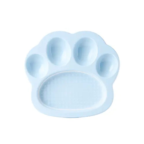 PAW - Mini 2-en-1 Bol & Tapis de léchage et Bol Ralentissement - Couleurs Variés PAW