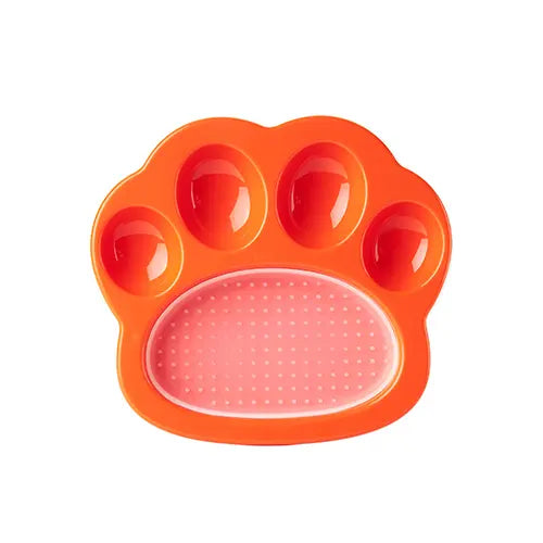 PAW - Mini 2-en-1 Bol & Tapis de léchage et Bol Ralentissement - Couleurs Variés PAW