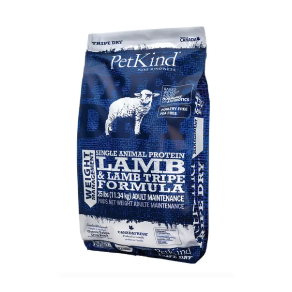 PetKind - SAP Lamb Tripe Weight Management / Controle du Poids PetKind