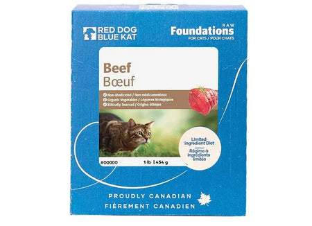 RDBK Foundations Raw – Nourriture Crue Surgelée pour Chats Red Dog Blue Kat