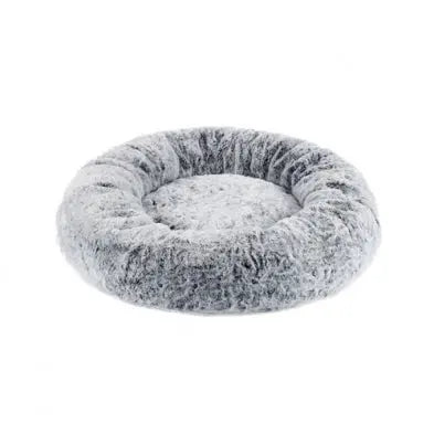 Sheri - Donut Bed for Small Dogs & Cats Grey (30" x 30") Sheri