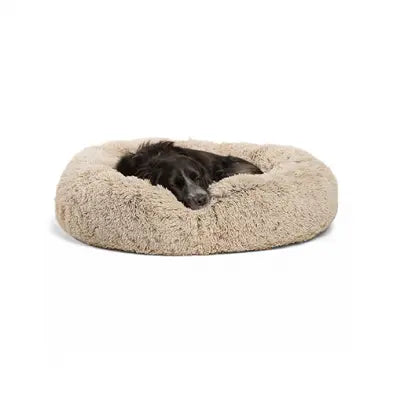 Sheri - Donut Bed in Shag Fur Frost M (30