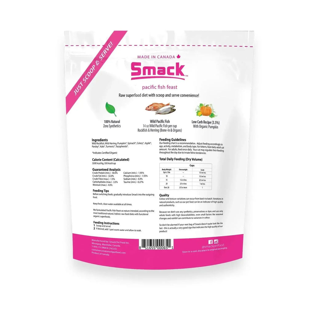 Smack - Poisson du Pacifique Smack Pet Food