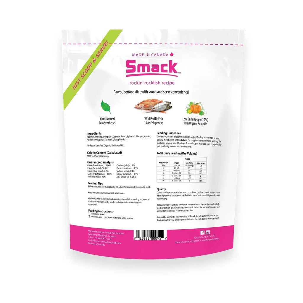 Smack - Rockin Rockfish 210g Smack Pet Food