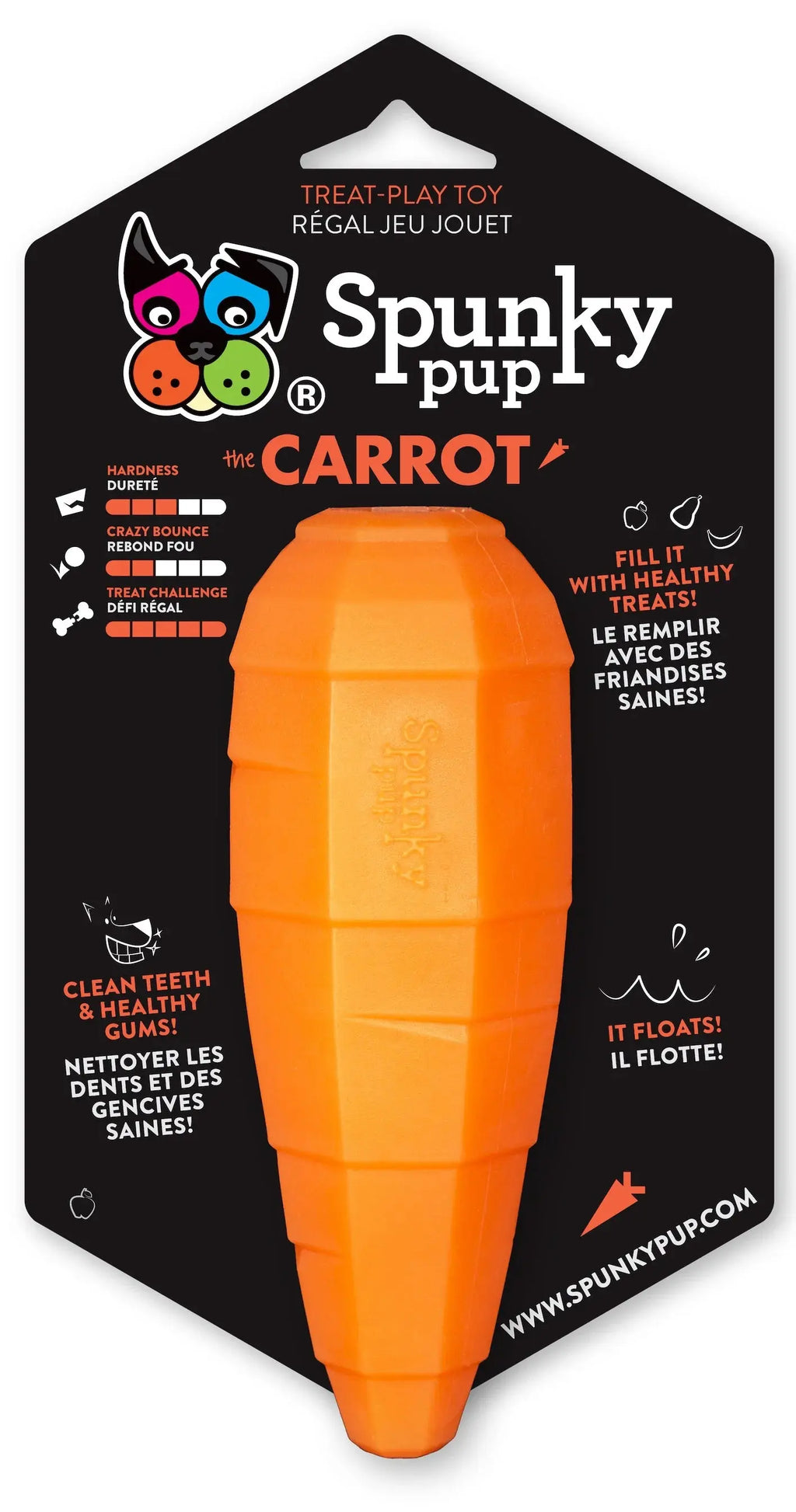 Spunky Pup - Jouets en forme d'Aliments Spunky Pup