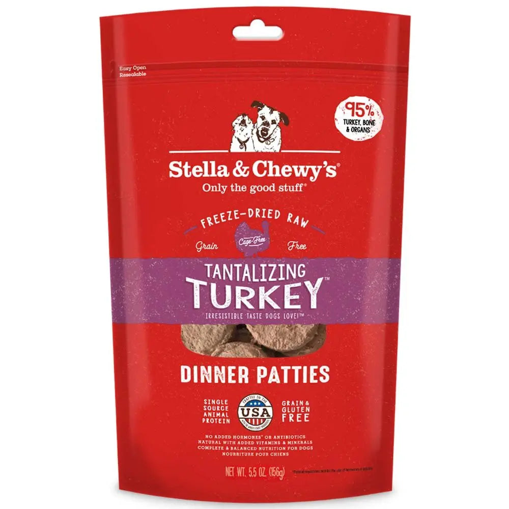 Stella & Chewy - Dinner Patties Galettes Diner lyophilisées pour chien Stella & Chewy