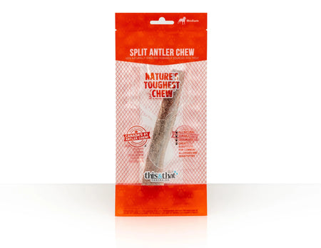 This & That - Antler Split mastication en bois pour Chien This & That Canine