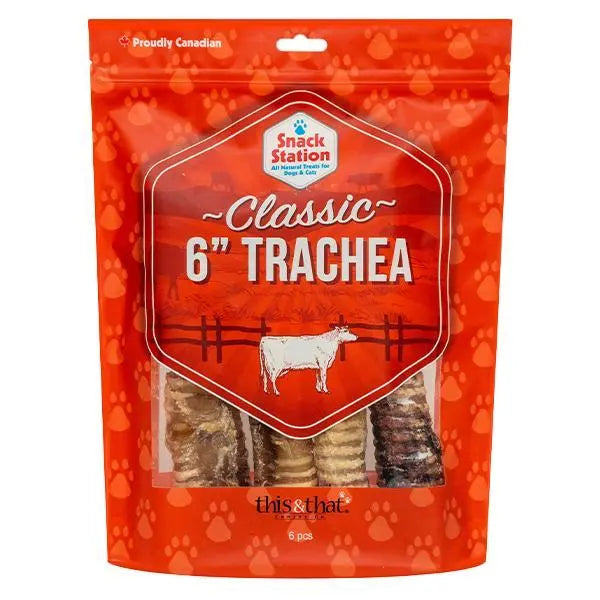 This & That - Trachée de boeuf 6Pc This & That Canine