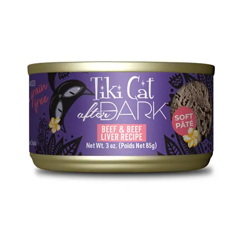 Tiki Cat - After Dark Pâté Moelleux 2.8 oz - Variétés de Saveur Tiki Cat