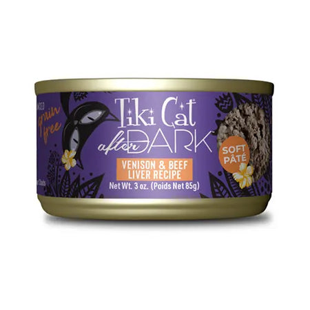 Tiki Cat - After Dark Pâté Moelleux 2.8 oz - Variétés de Saveur Tiki Cat