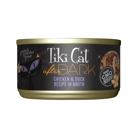 Tiki Cat - After Dark dans le Bouillon Humide - Variétés de Saveur Tiki Cat