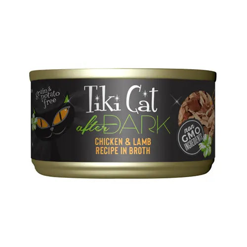 Tiki Cat - After Dark dans le Bouillon Humide - Variétés de Saveur Tiki Cat