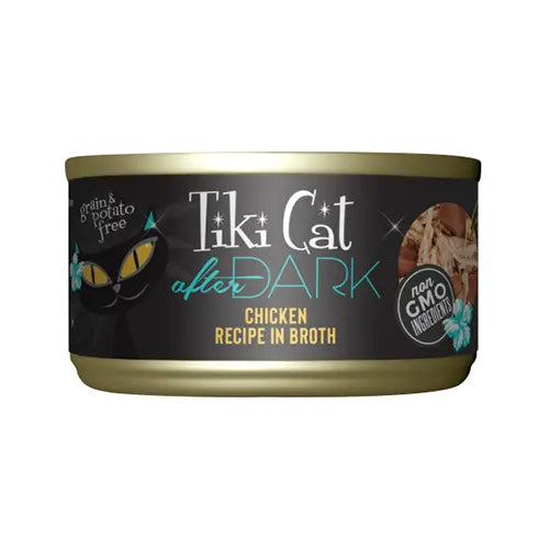 Tiki Cat - After Dark dans le Bouillon Humide - Variétés de Saveur Tiki Cat