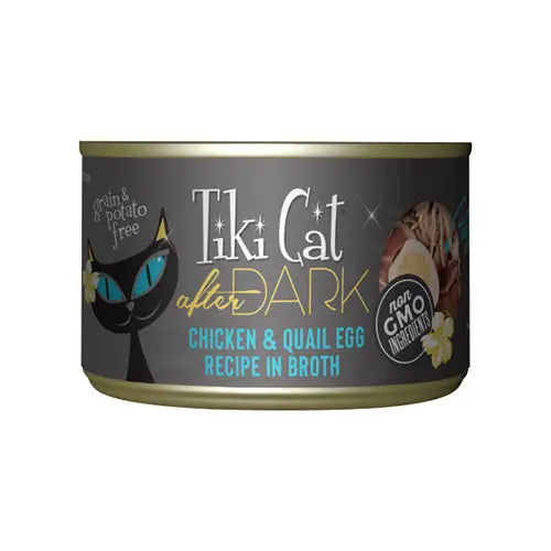 Tiki Cat - After Dark dans le Bouillon Humide - Variétés de Saveur Tiki Cat