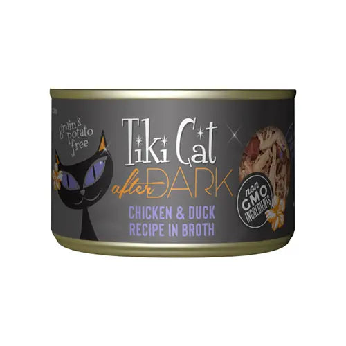 Tiki Cat - After Dark dans le Bouillon Humide - Variétés de Saveur Tiki Cat