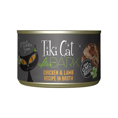 Tiki Cat - After Dark dans le Bouillon Humide - Variétés de Saveur Tiki Cat