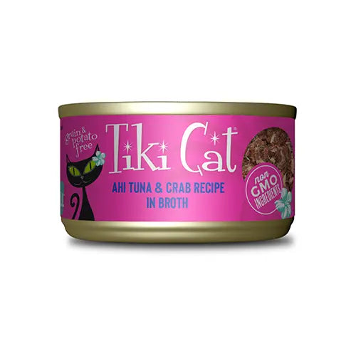 Tiki Cat - Luau Canne Humide pour chat - Variétés de Saveur & Format Tiki Cat