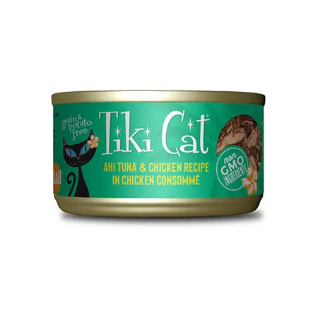 Tiki Cat - Luau Canne Humide pour chat - Variétés de Saveur & Format Tiki Cat