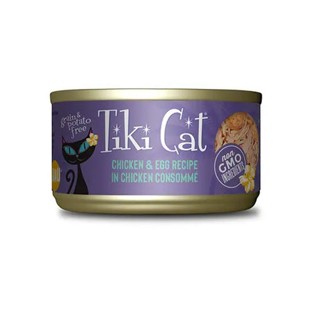 Tiki Cat - Luau Canne Humide pour chat - Variétés de Saveur & Format Tiki Cat