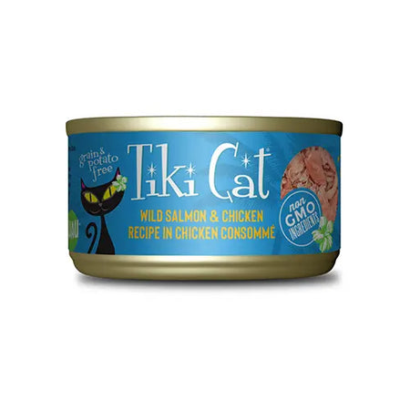 Tiki Cat - Luau Canne Humide pour chat - Variétés de Saveur & Format Tiki Cat