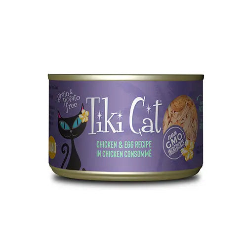 Tiki Cat - Luau Canne Humide pour chat - Variétés de Saveur & Format Tiki Cat