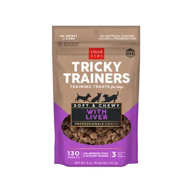 Tricky Trainer - Chewy Treats 142g - Variétés de Saveur Cloud Star