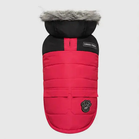 Canada Pooch True North Parka - Rouge - 18 Canada Pooch