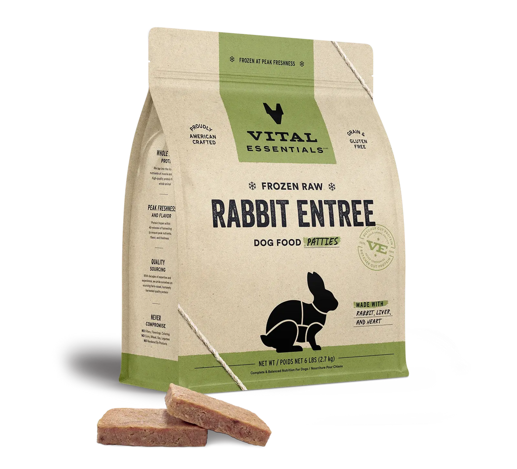 Vital Essentials - Aliments crus congelés pour chien Vital Essentials