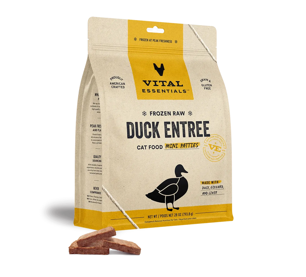 Vital Essentials - Galettes de viande crue congelé 28oz pour chat Vital Essentials