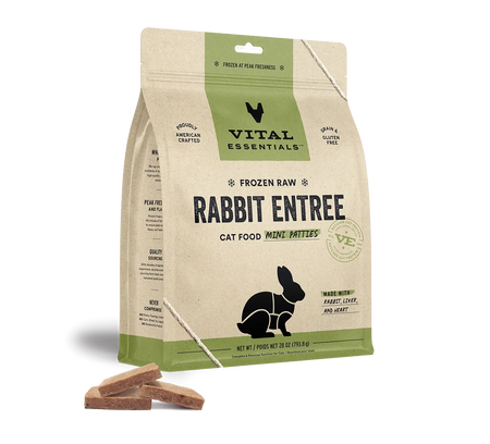 Vital Essentials - Galettes de viande crue congelé 28oz pour chat Vital Essentials